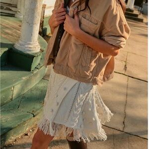 Free people opal swing cord jacket- like new